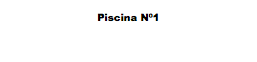 Piscina Nº1