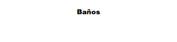 Baños