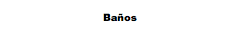 Baños